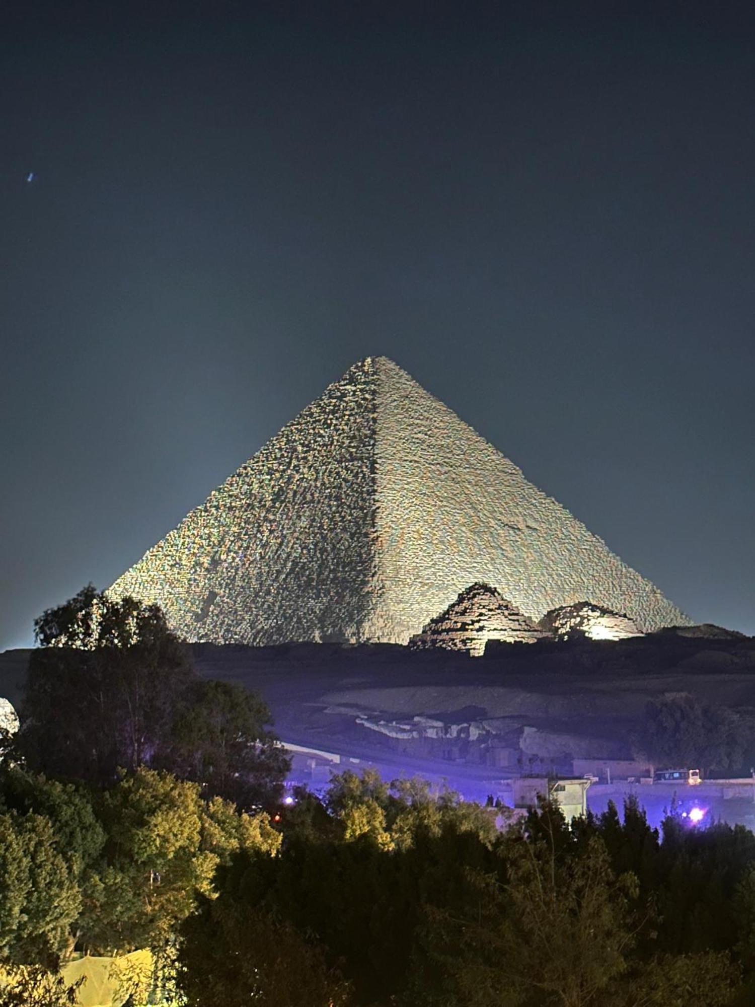 Great Scarab Pyramids View Kafret el-Gabal Exterior foto